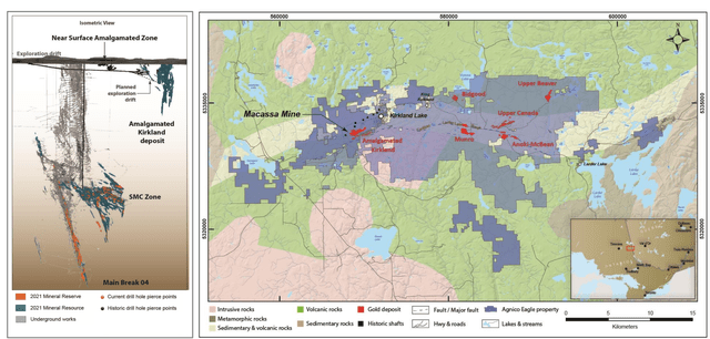 Agnico Eagle - Kirkland Lake Mining Complex