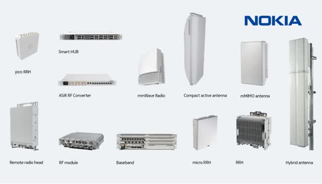 ReefShark technology is the main bet of Nokia on network infrastructure.