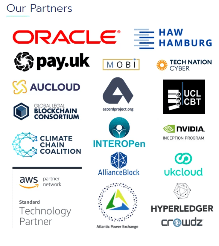 Quant Network partners