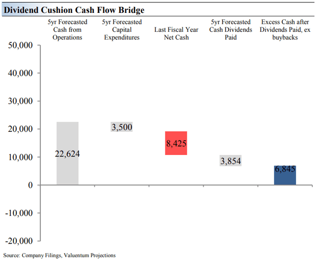 Dividend Cushion Cash Flow Bridge