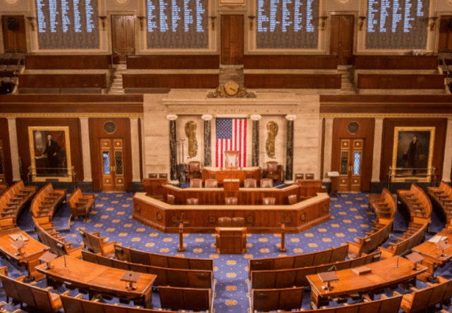 Photo of the U.S. House Chambers