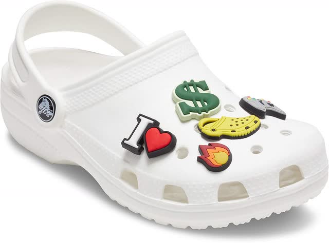 Crocs clogs with icons