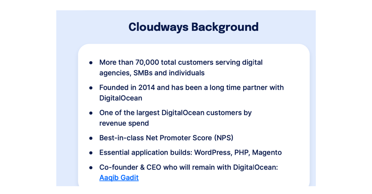 cloudways acquisition