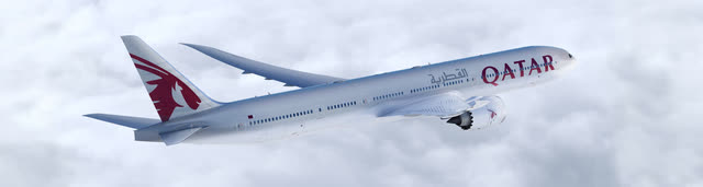 Boeing 777-9 Qatar Airways aircraft