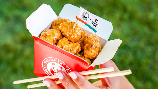 Beyond Meat Panda Express Orange Chicken