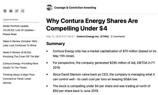 Second Wind Capital Research Archives (May 12, 2020)