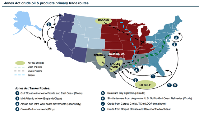 jones act map