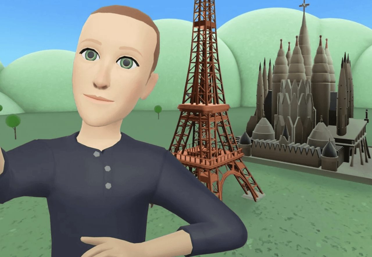 Mark Zuckerberg's Horizon avatar, looking just awful