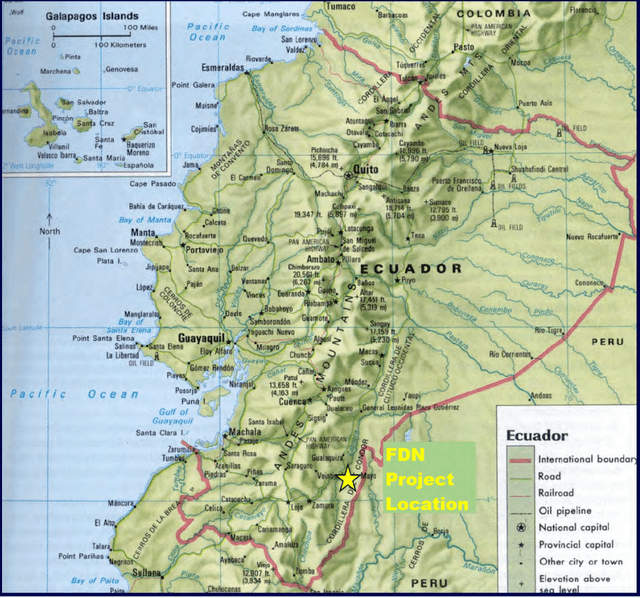 Fruta Del Norte Project