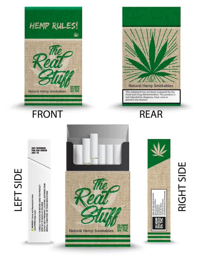 Hempacco's The Real Stuff Brand