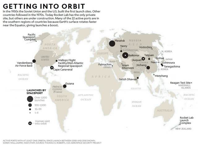 Are all rocket launch sites near the ocean/sea? - Quora