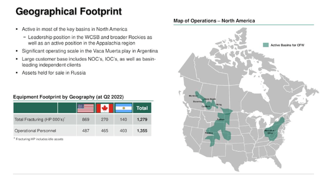 Calgrac geographical footprint