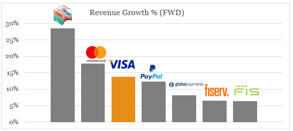 Visa revenue growth