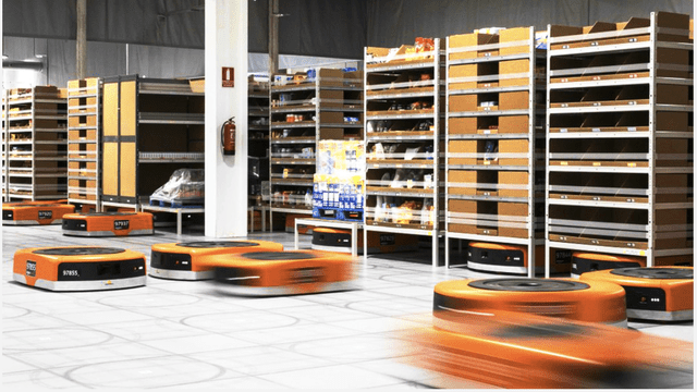 Amazon Warehouse Robotics