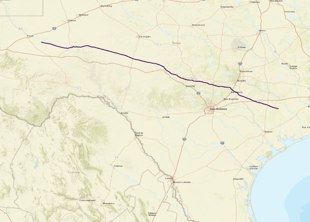 Permian Highway Pipeline Map