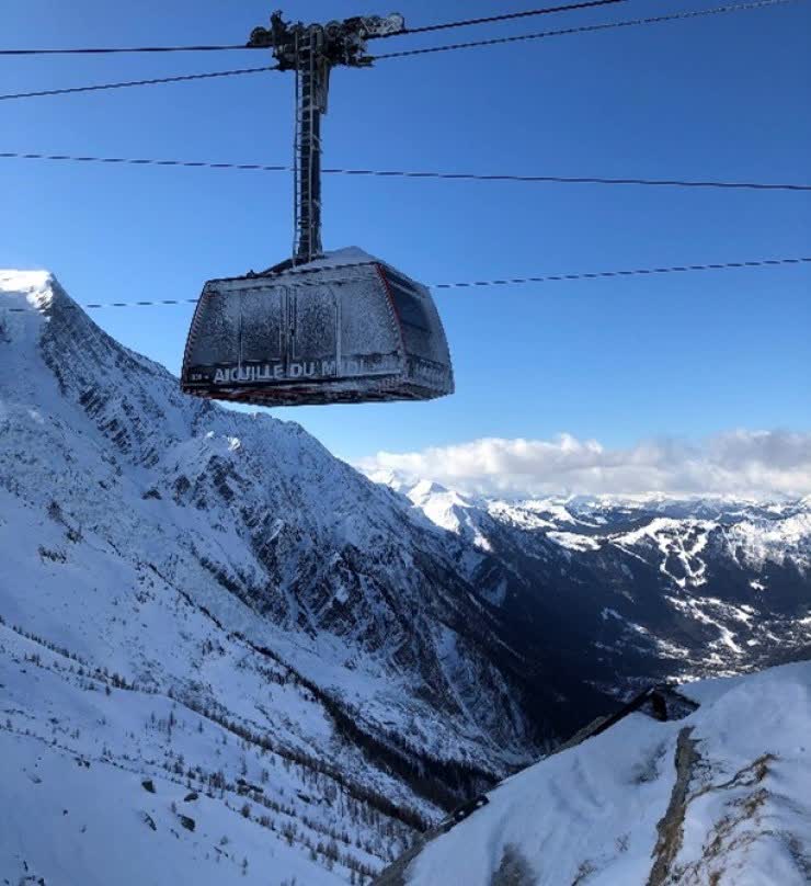 Aiguille du Midi Cable Car, Chamonix-Mont-Blanc, France