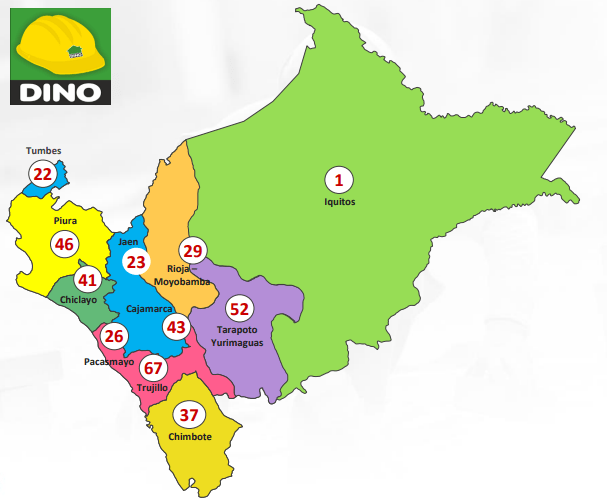 Cementos Pacasmayo distribution network