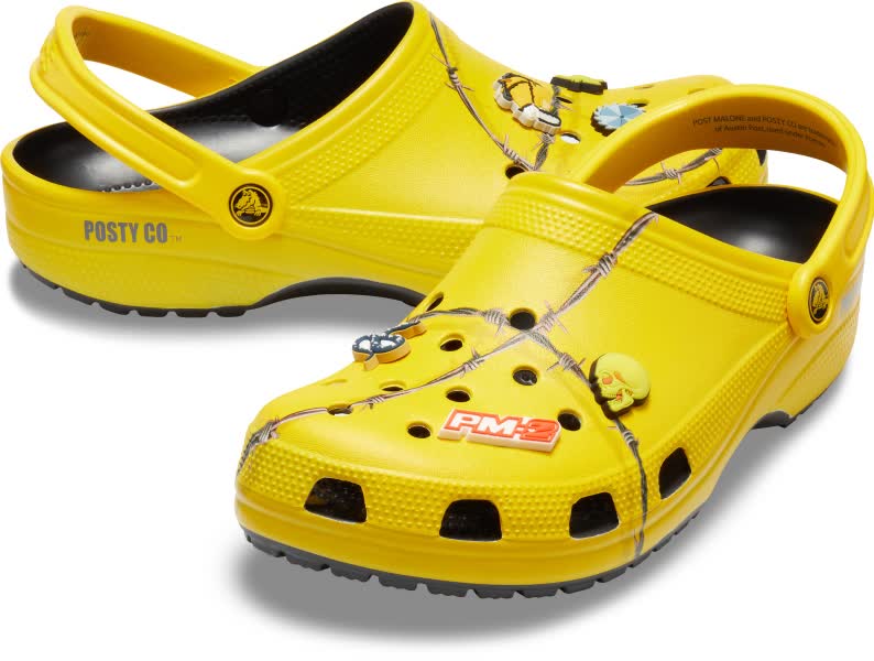 Post Malone Crocs Collaborations: Photos of All His Crocs Designs - WWD