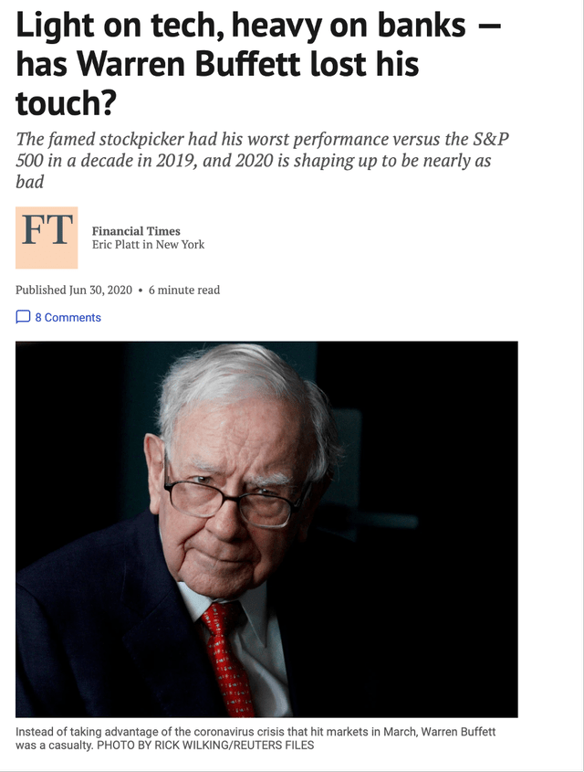 Buffett article