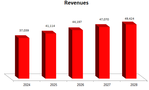 Authored using Netflix financial data and the author's projections