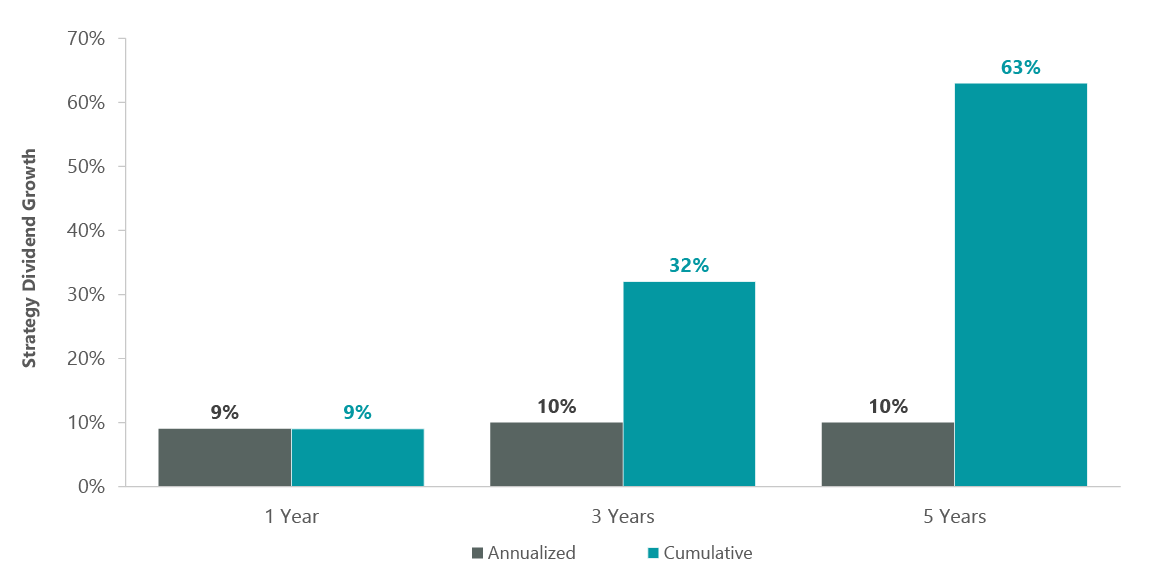 Exhibit 4: Strategy Dividend Growth