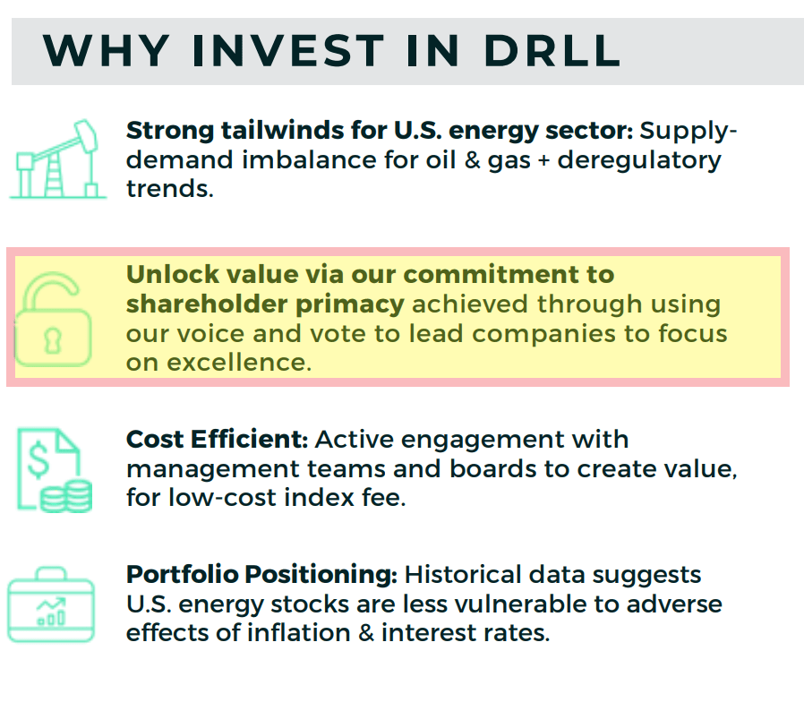 The mandate of the DRLL fund