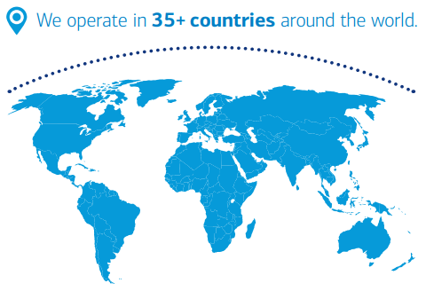 BAC geograhpic reach infographic