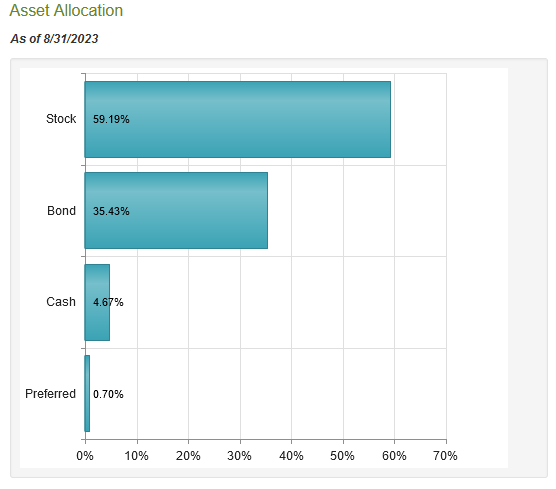 TBLD Asset Allocation
