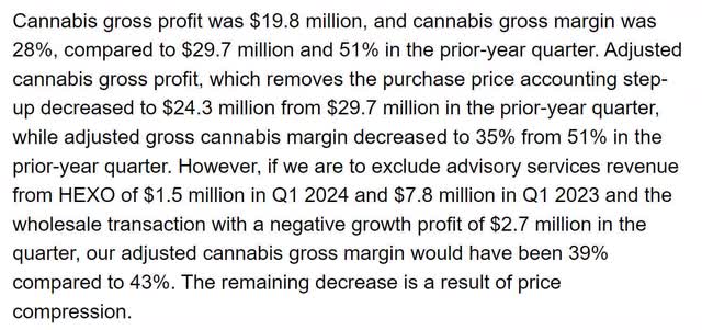 tlry tilray guidance