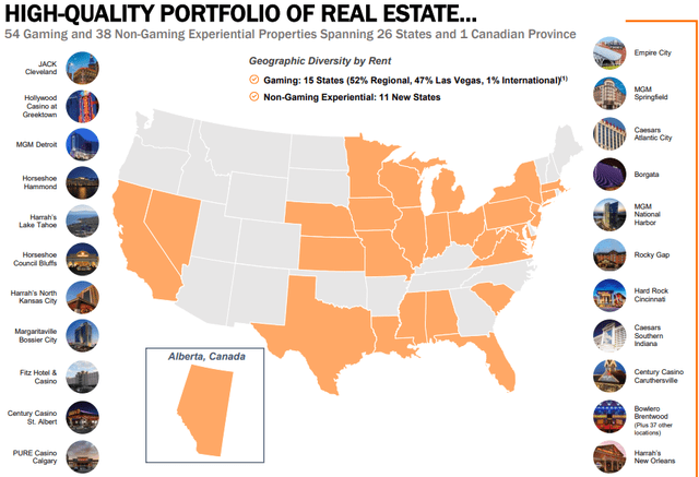 A map of the united states Description automatically generated