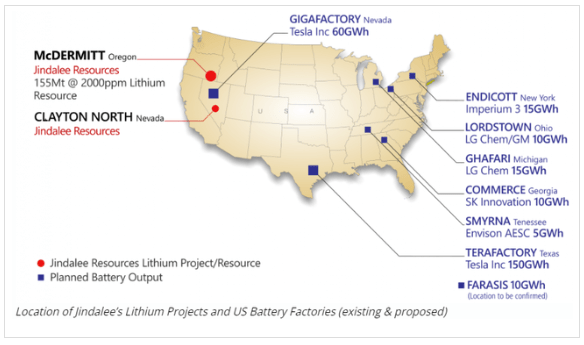 Jindalee Resources, CYDVF, ALB, LAC, McDermitt Lithium Deposit, Clayton Valley