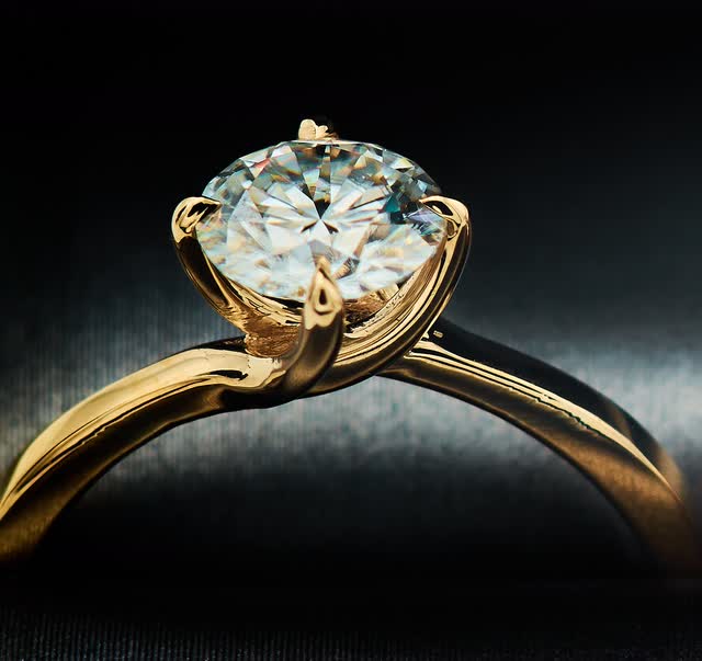 14K gold ring