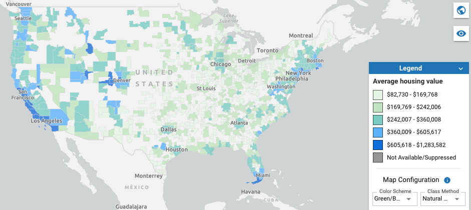 US Average Housing Value