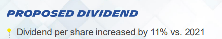 Michelin dividend proposal