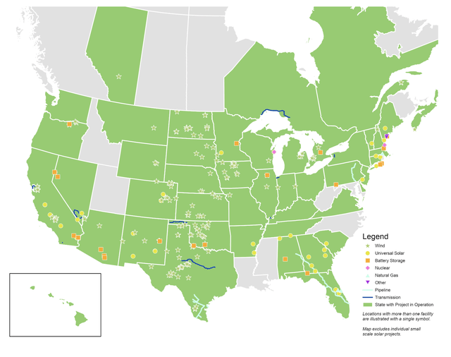 NNER Operating Footprint