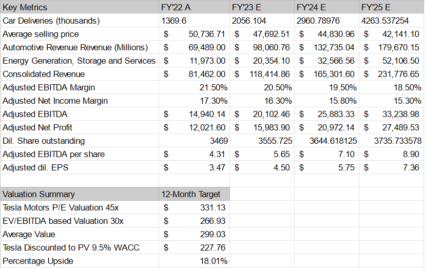 Tesla Motors Trade Theory