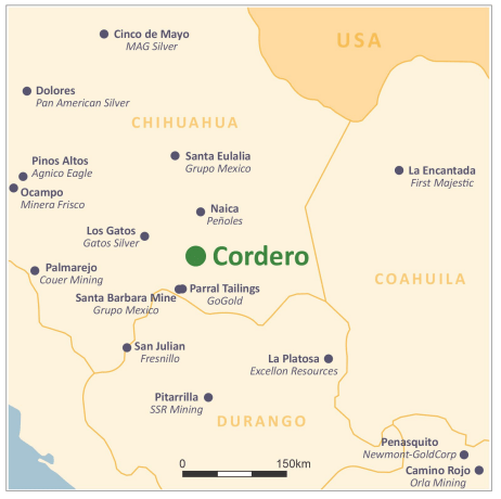 Project location- Cordero