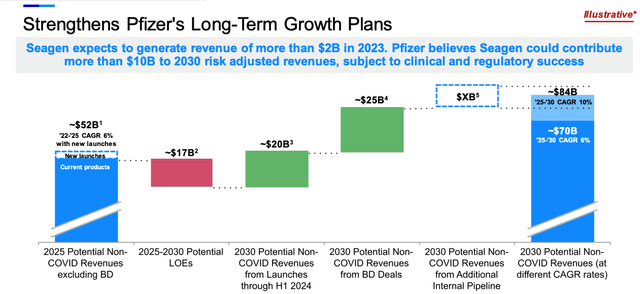 Pfizer's long-term growth plans
