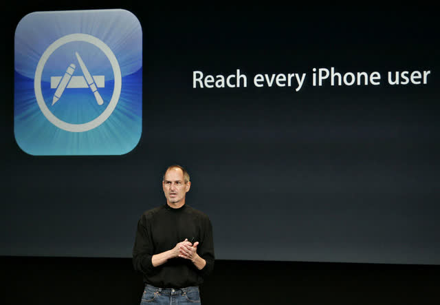 Steve Jobs App Store Launch 2008