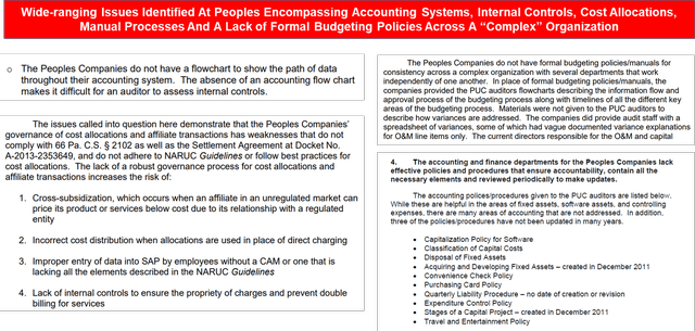 PUC Report on WTRG Gas