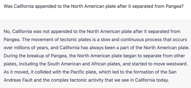 ChatGPT question