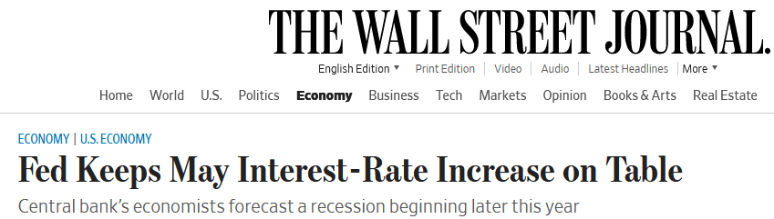 Interest Rate Headline