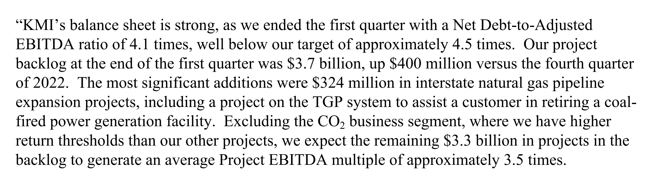 Kinder Stock Will Continue Generating Strong Returns (NYSEKMI