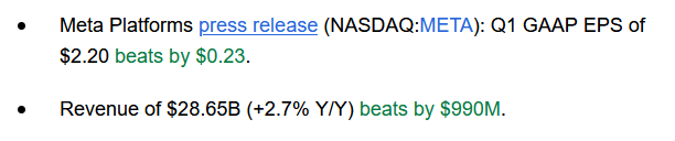 META results