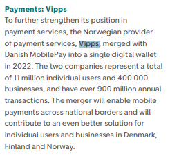 DNB vipps customer igures