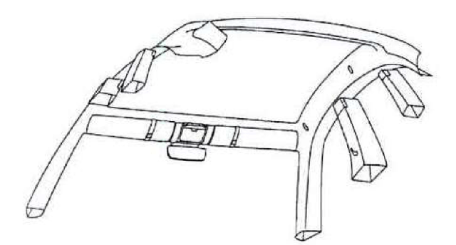 Vehicle Roof Patent CR20210568S