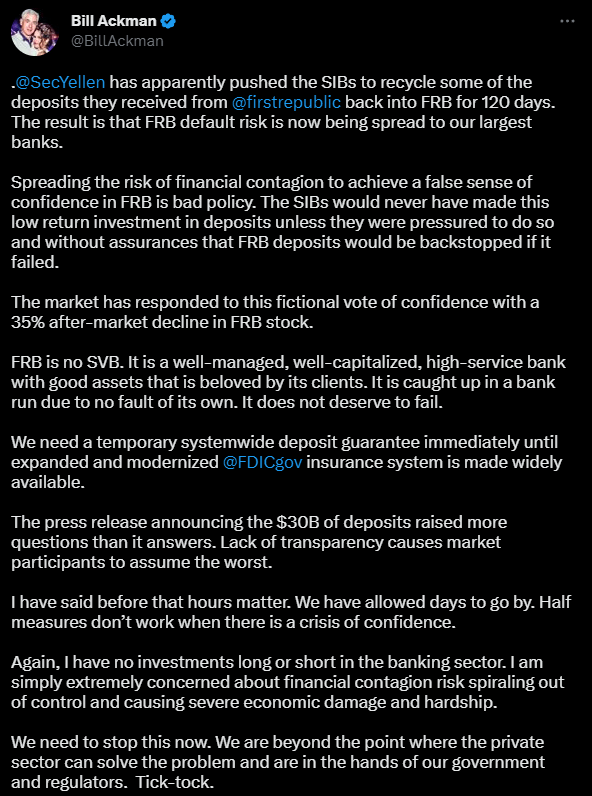 Bill Ackman Twitter