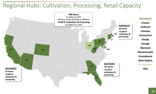 Store map slide