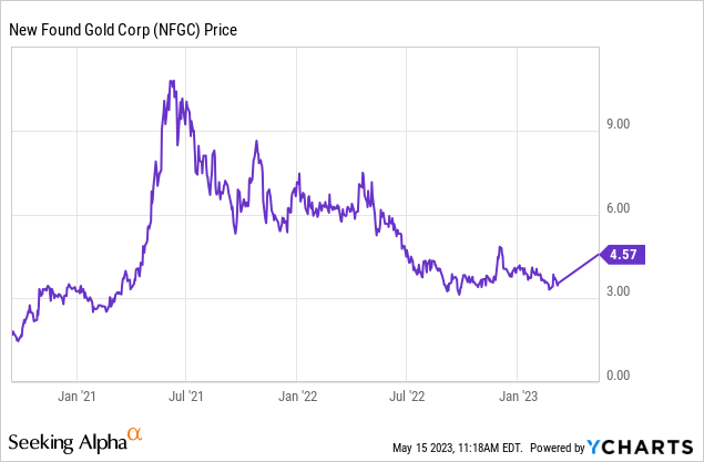 New Found Gold Stock Forecast 2025