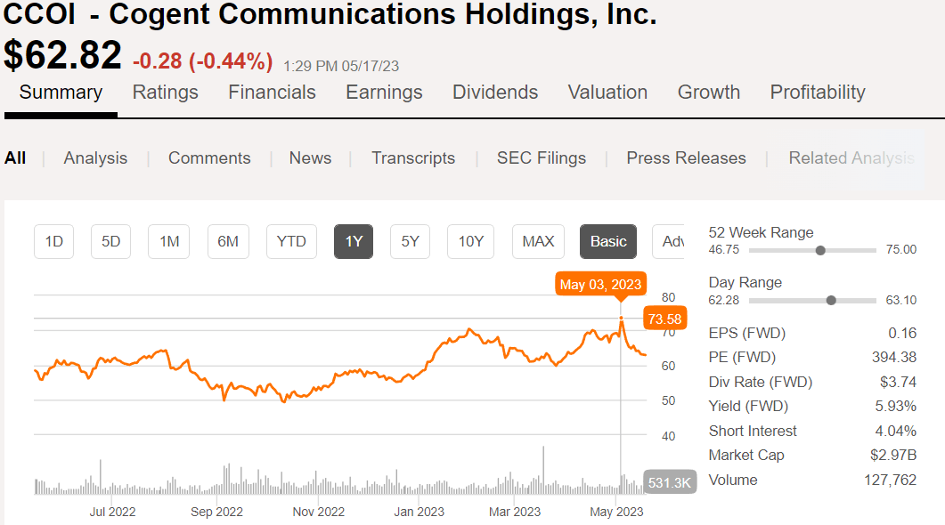 A Look At The Cogent Communications Deal With T-Mobile | Seeking Alpha